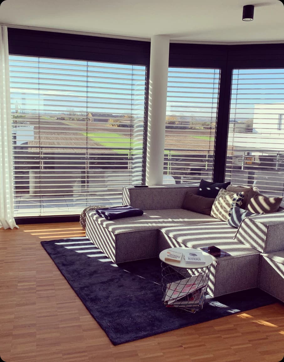 Gardinen eingebaut von raumdecor schnell